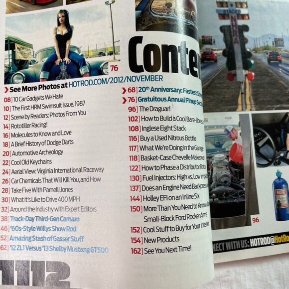 Hot Rod Magazine u February 2012 Model A 820CI Monster Motor - Picture 2 of 3